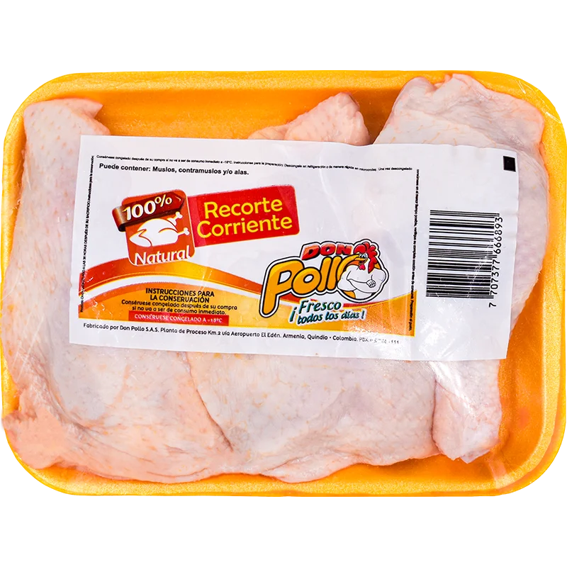 Bandeja Recorte Corriente Blanco